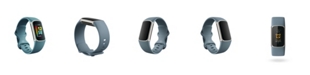 Fitbit Charge 5 Blue Silicone Band Fitness and Health Tracker
